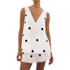 Polka Dot White
