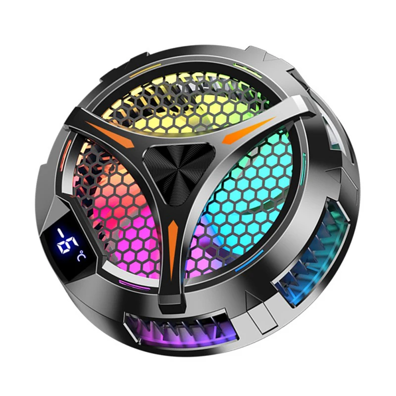 27w Colorful Lighting X42 Tablet PC Magnetic Peltier Large Size Semiconductor Radiator Cooler Tablet Holder Cooing Fan