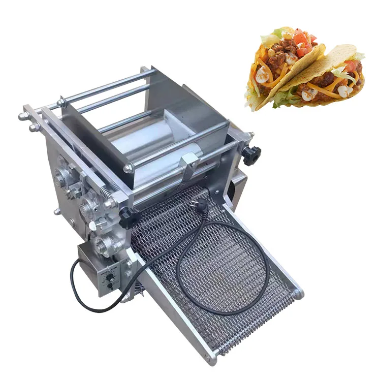 Endüstriyel Tacos Makinesi Makinesi Tortilla Elektrikli Tortilla Makinesi Chapati Tortilla Yapımı