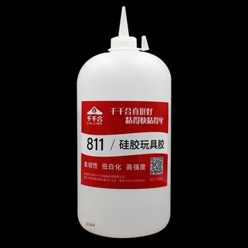 811 silicone toy glue low whitening 3-5 seconds quick-drying soft PVC TPU TPR rubber silicone mobile phone case silicone sealing