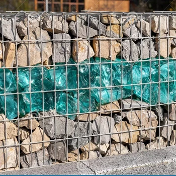 High Temperature Resistant Welded Retaining Wall Wire Mesh Panels for Gabion Box