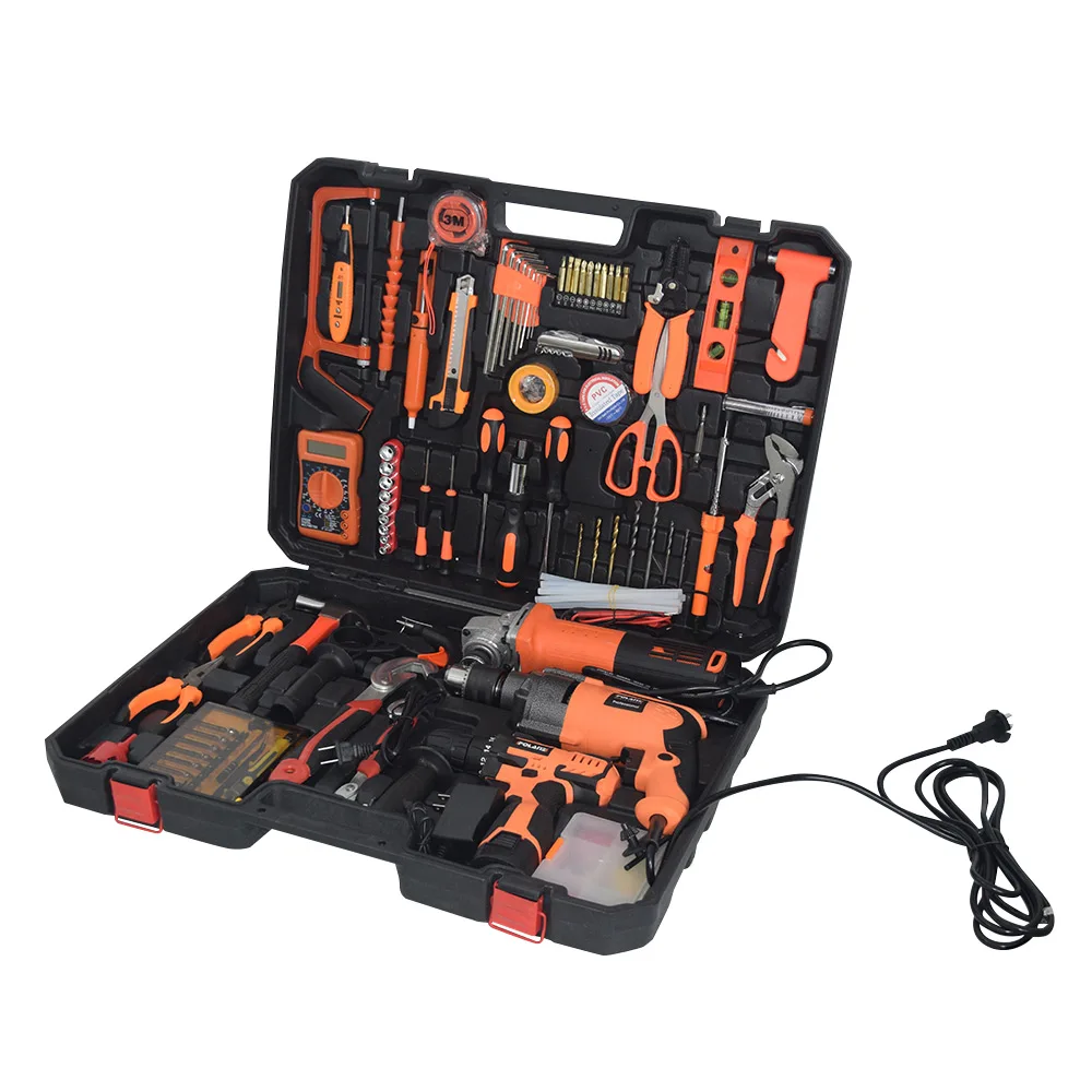 33 Piece Tool Kit Easy to Carry Complete Accessories Multifunctional Combination Toolbox