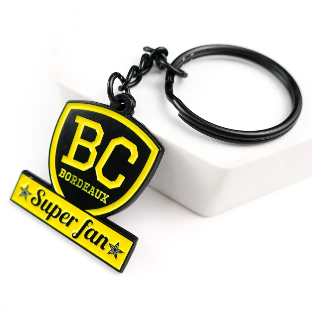 Personalized Custom Metal Keyrings Make Your Company logo Die Cast Metal Key Chains Keychain Maker