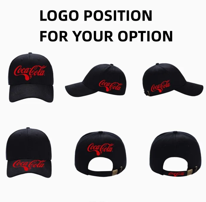 Customized Logo 100 Cotton Adjustable Adult/kids Baseball Hat Embroidery Sports Hats Adjustable