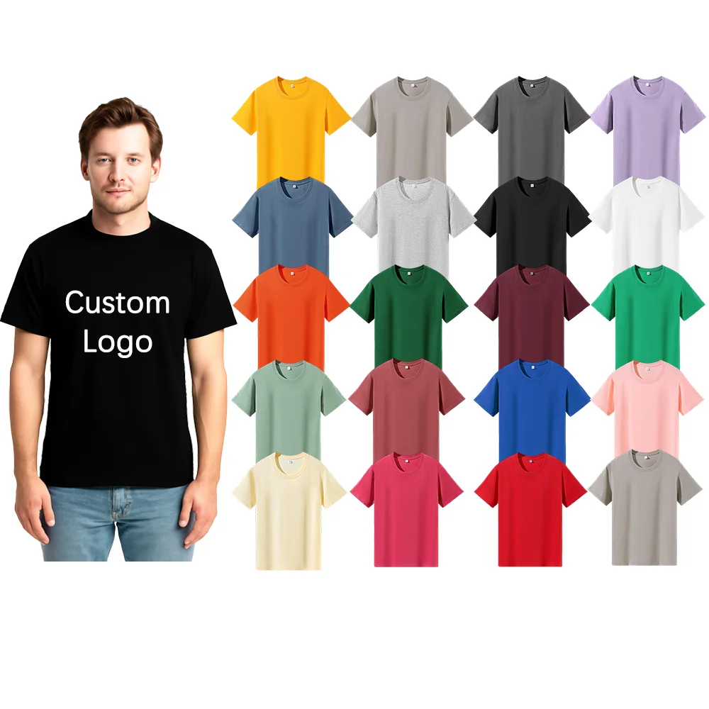 Custom T-Shirts with Logo - 100% Cotton Designs for Men