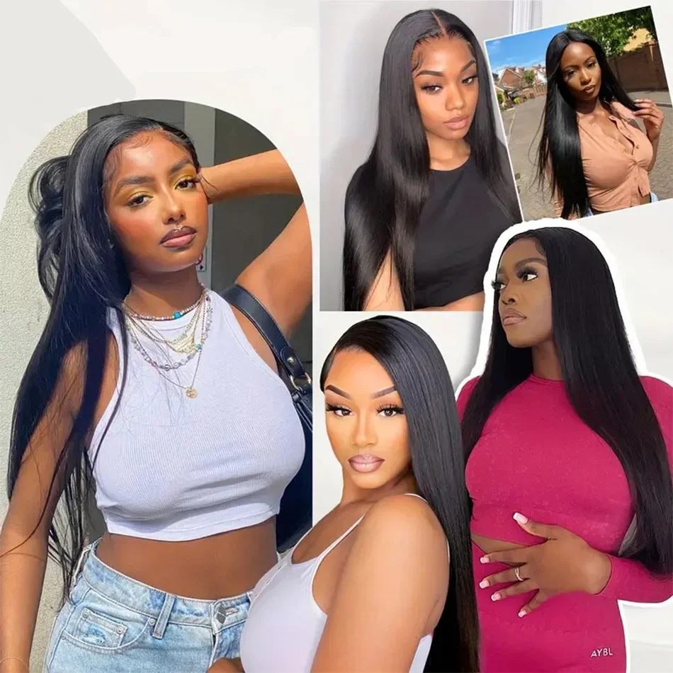 Extension di capelli umani lisci 100% remy peruviani reali_voghion.com