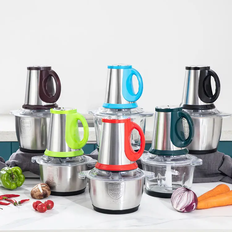 Crest Double Electrical Juicer 300w Functional Bosching Litre Chopper Grinder Vetable Automatic Blender Russia All  Mixer Meat