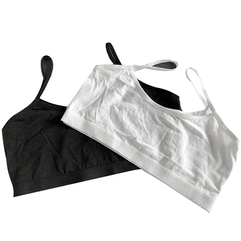 Хорошее качество, летний бюстгальтер для девочек, нижнее белье, бесшовный бюстгальтер для девочек, нижнее белье для детей, девочек