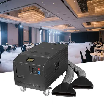 Topflashstar 3000W Remote Control Water Mist Machine DMX DJ Disco Party Low Smoke Effect Spraying Machine for Wedding Parties