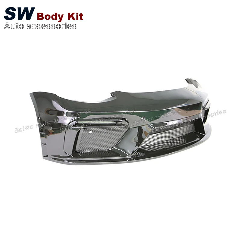 SW テスラ モデル3用 フロントバンパーキット PP樹脂製 エアロパーツ