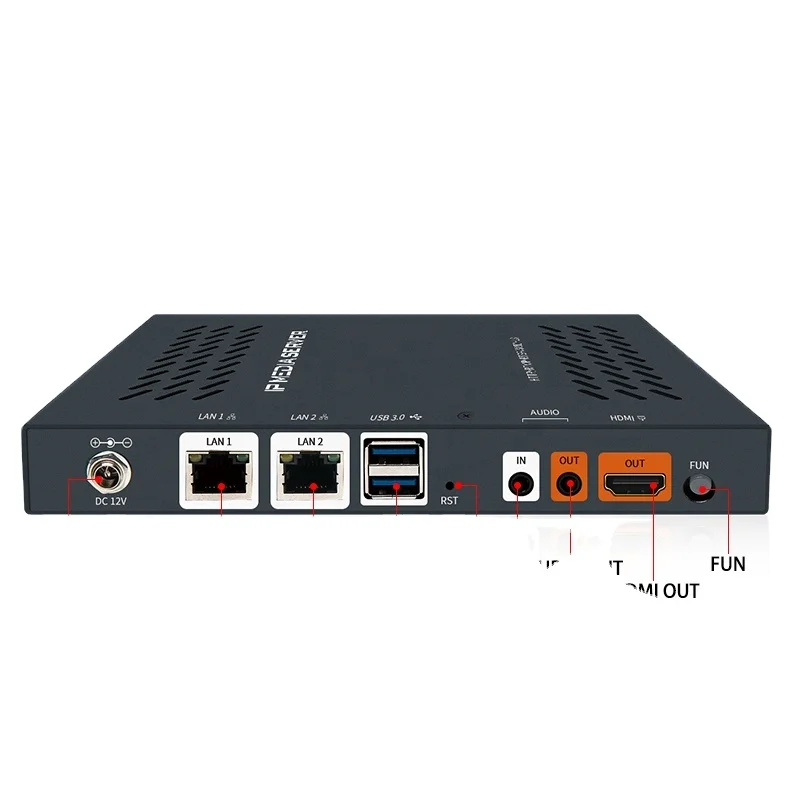 IPTV System Streaming Server Support RTMP HLS RTSP USP IPTV Restream 200 Channels Server