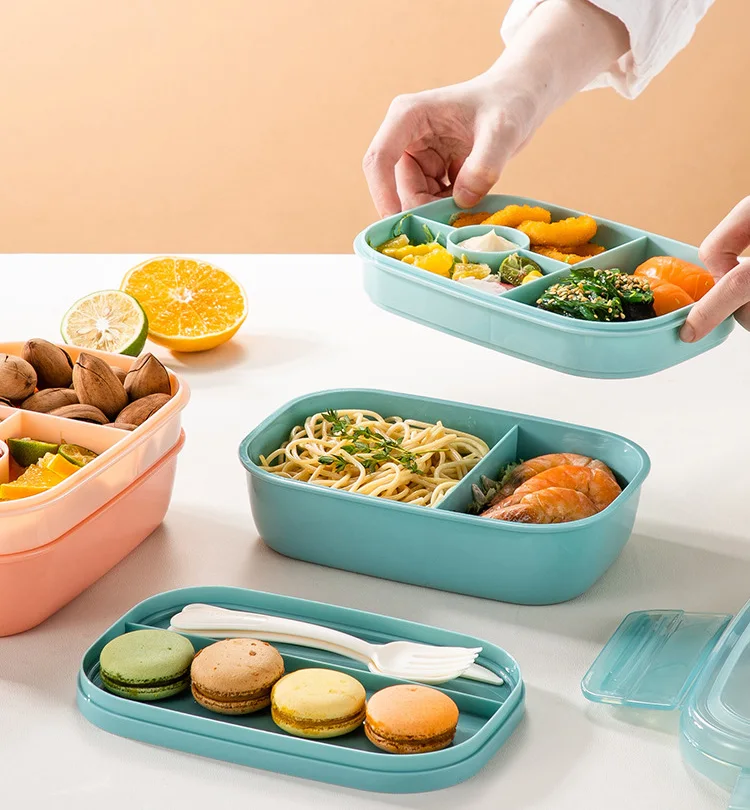 Mini borsa per il pranzo con coulisse in tela borsa per il pranzo femminile borsa per la conservazione della fragola del fumetto borsa per il pranzo piccola borsa di stoffa borse per