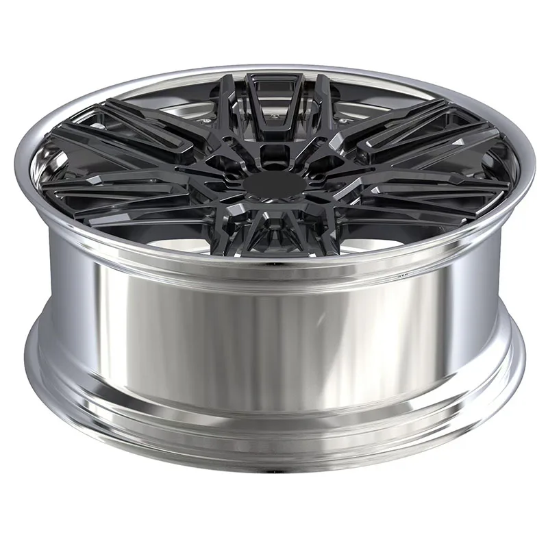 Forged Wheels 2 Piece Aluminum Alloy Rims 20 21 22 Inch Custom Carbon Fiber Wheels for bmw 5x112 Passenger Car Wheels factory