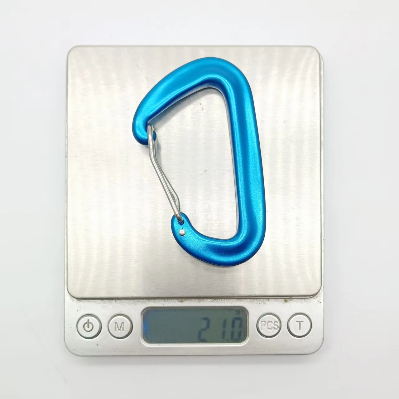 High-Strength 7075 Aluminum Carabiner Clips D Shape Heavy Duty Climbing Buckle for Hammock,Outdoor Climbing