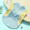 470 Vest, Yellow and Blue Sport Ice Silk