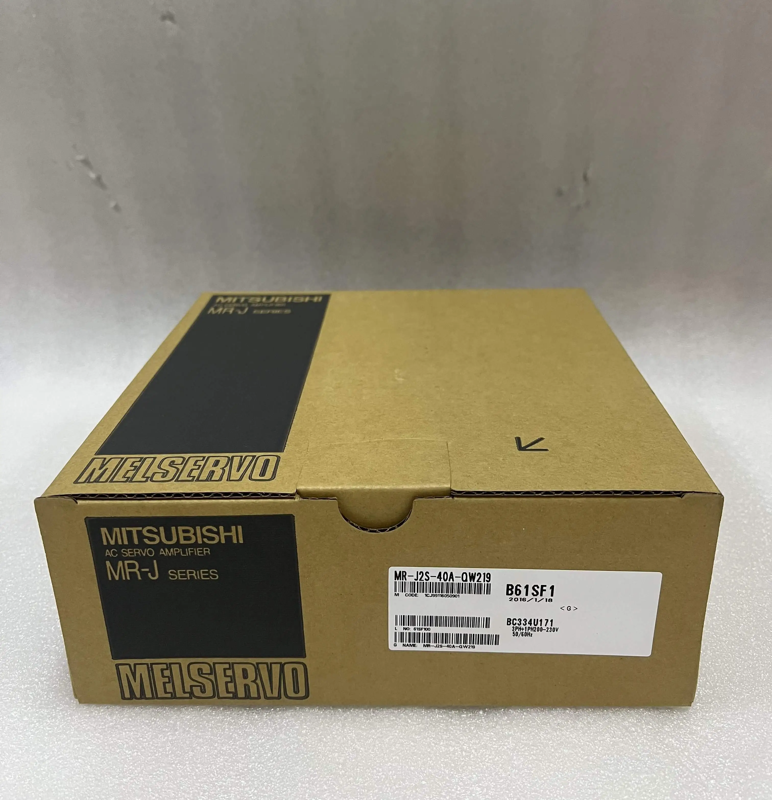MITSUBISHI AC Servo Amplifier MR-J2S-40A-QW219