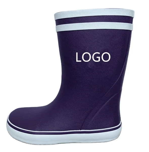 purple gumboots