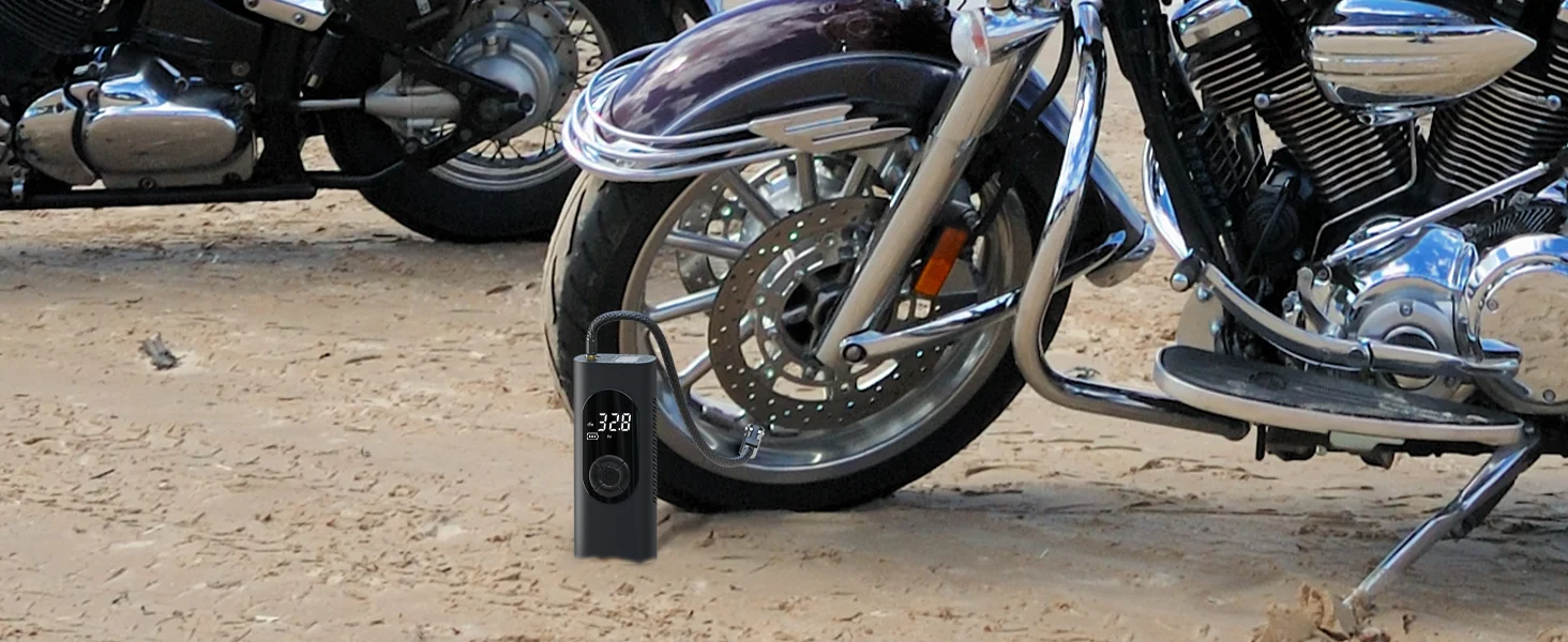 Wireless Portable Electric Air Pump - ATJ-8266 Inflator