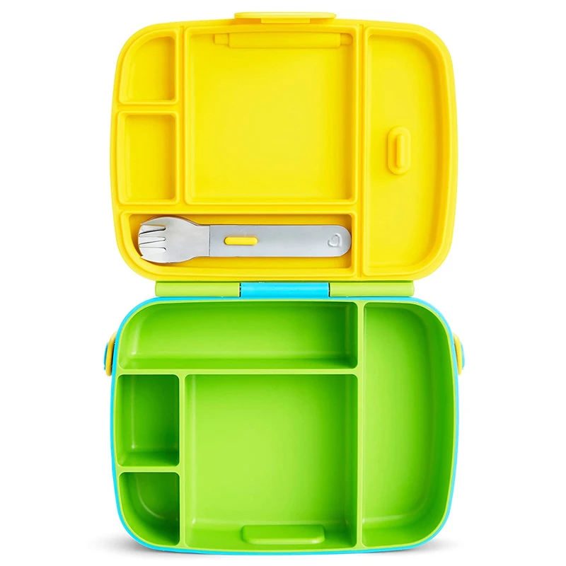 Food Containers For Kids Portable Leak Proof Lunch Box 5 Compartment ...