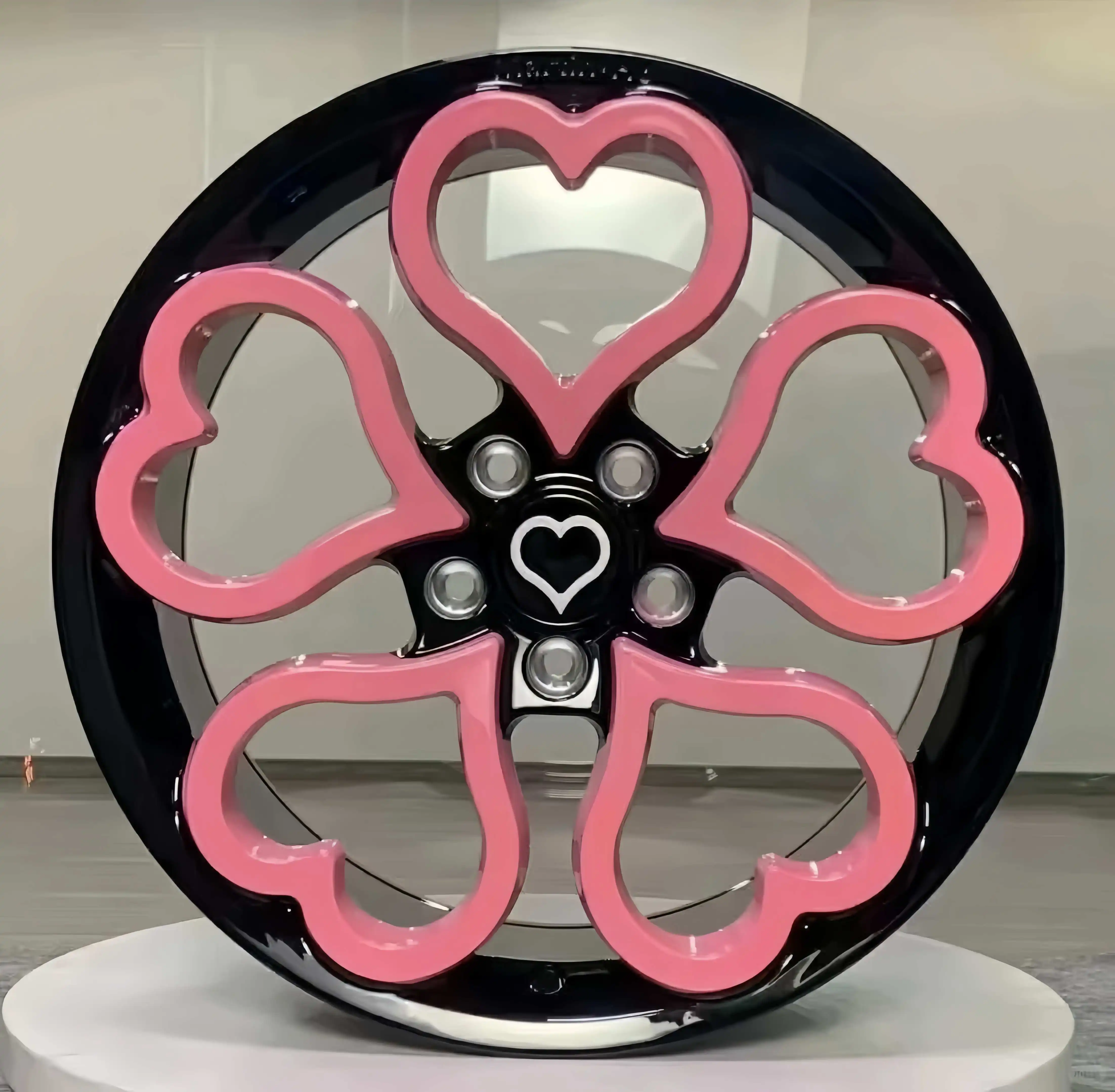 Hot Selling Custom Forged Alloy Rims 18-23 Inch Heart Shaped Passenger Car Wheels for Audi for Benz Smart MINI - Image 3