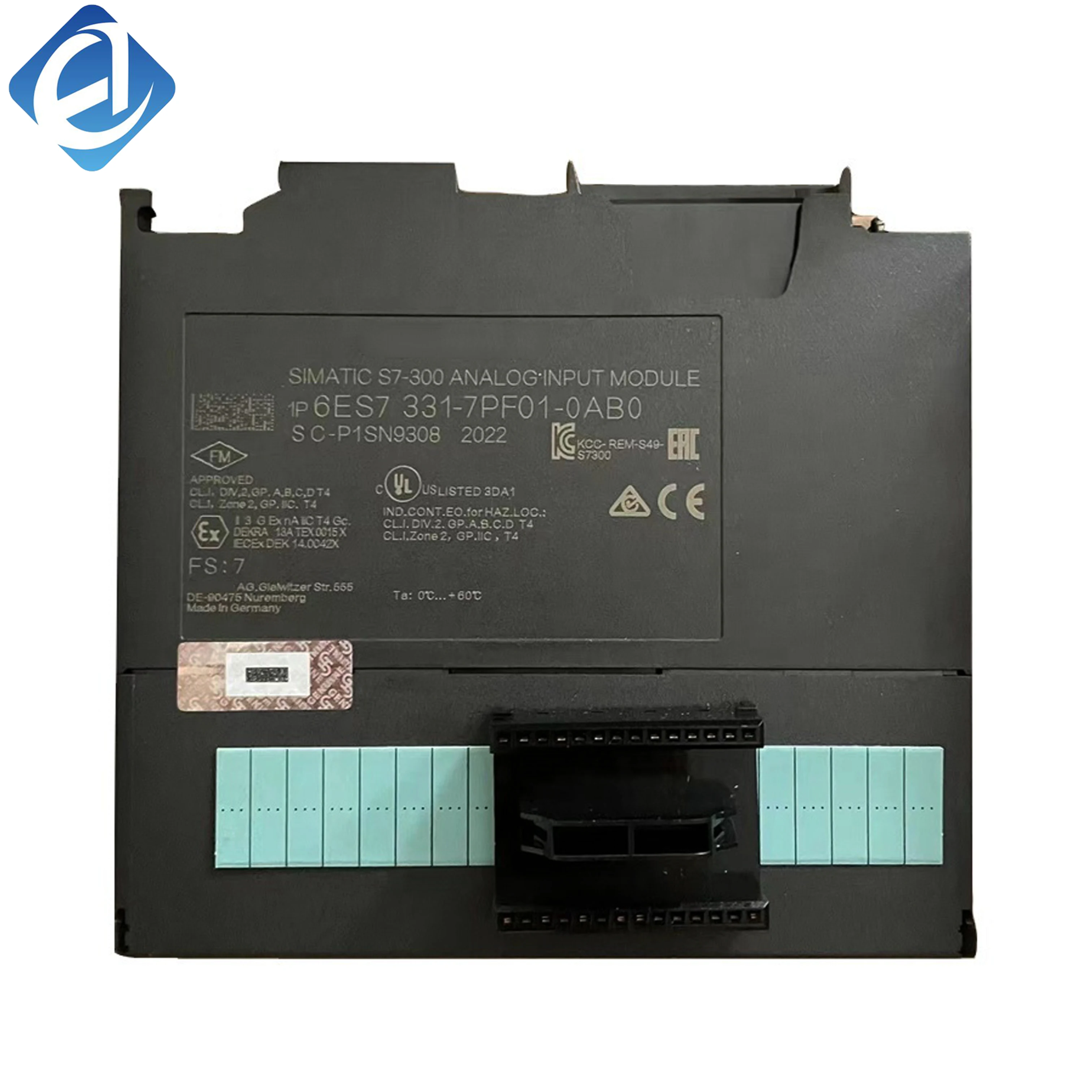 नया मूल 6ES7331-7PF01-0AB0 6es73317pf010ab0 S7-300 एनालॉग इनपुट मॉड्यूल, गोदाम में स्टॉक में उपलब्ध