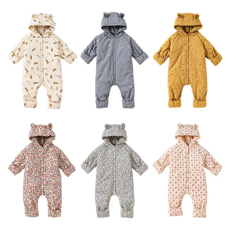 Factory Winter Baby Footless Romper Thick Bodysuit Baby Snowsuit Buy