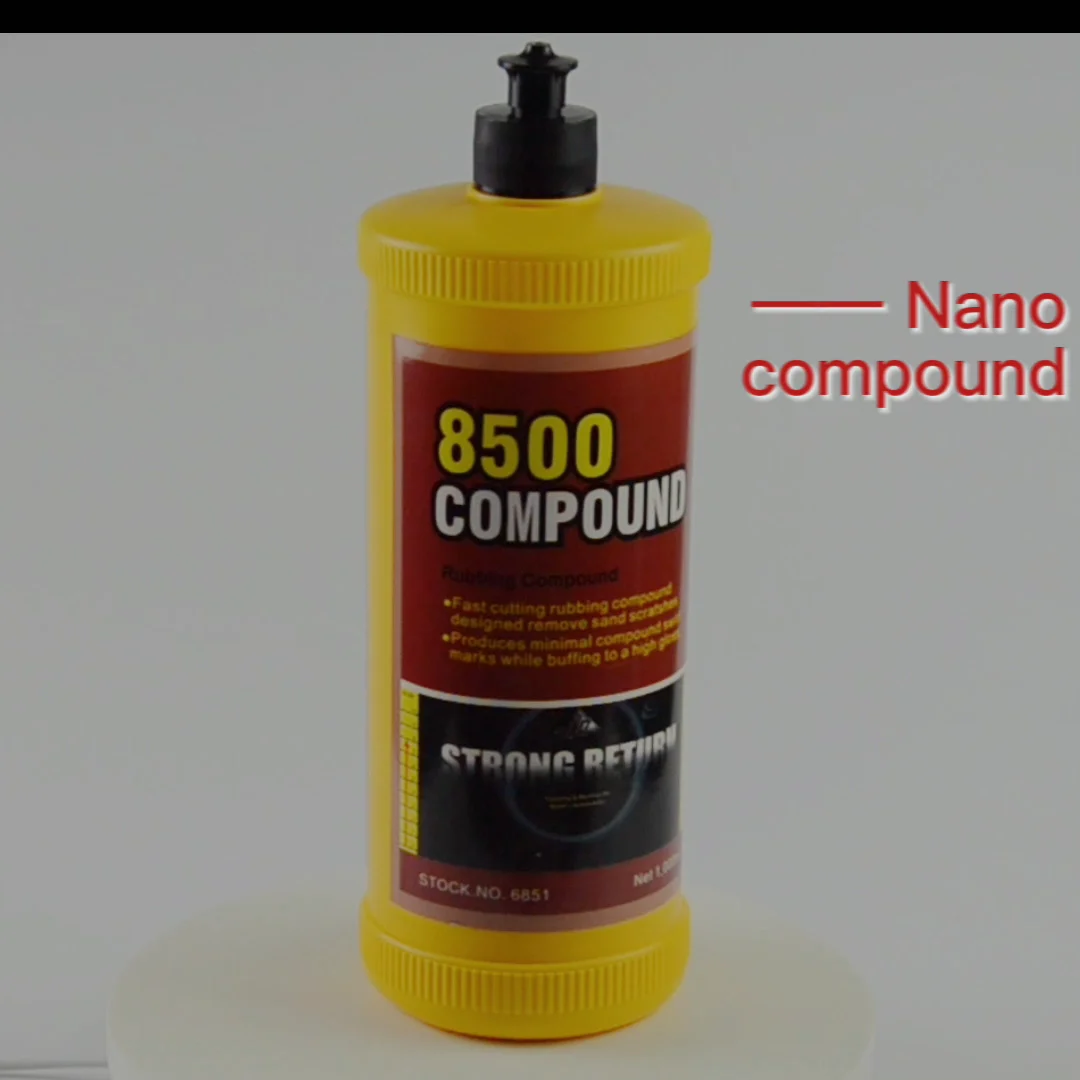 8500nano Rubbing Compound,Automotive Medium Cutting Polishing Paints