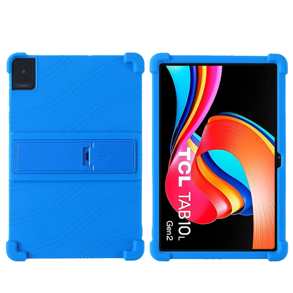Shockproof Tab Case - Silicone Cover for TCL 10L Gen 2