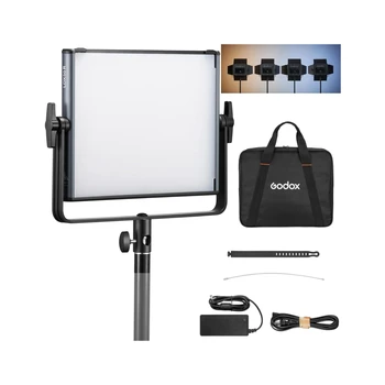 Godox-LDX50R Ldx50 R RGB LED Video Light 63W 2500K-10000K LED Panel Light for Vlogging Soft Lights for Photography
