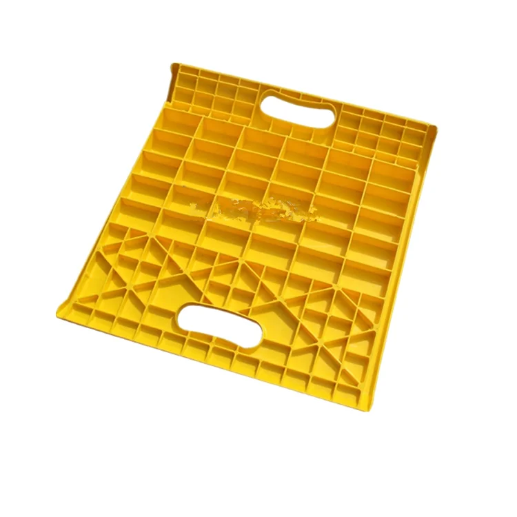 Yellow High Quality Cheap Removable Driveway Portable Curb Kerb Wheelchair Ramp For Home