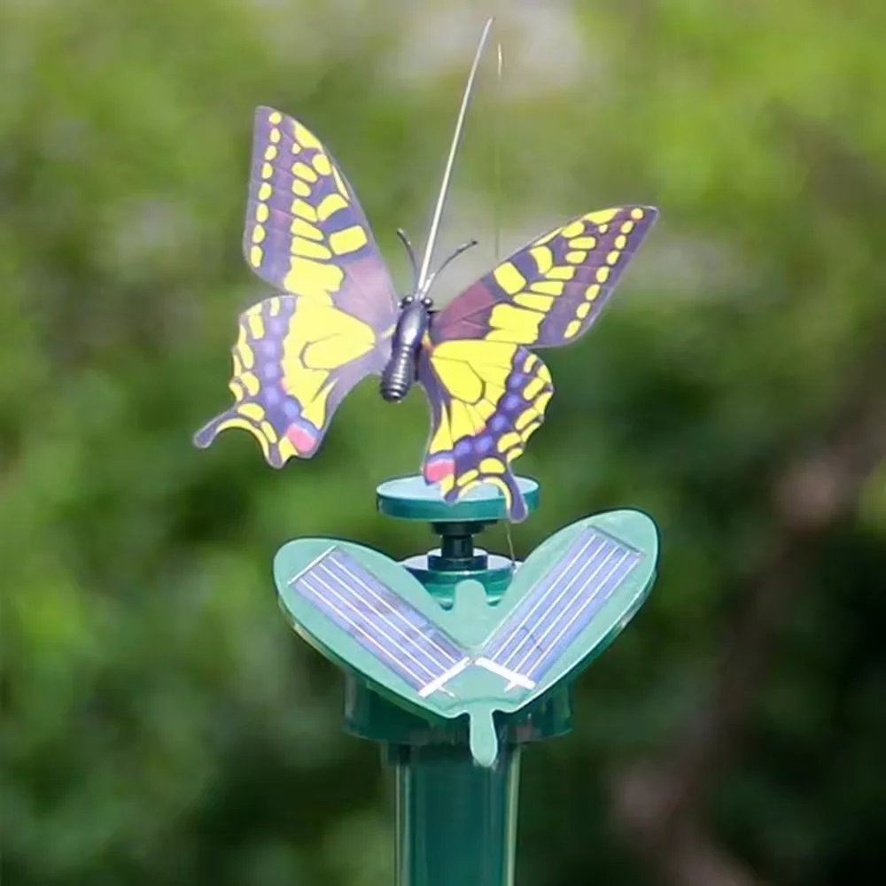 3 Colibrís Solares Voladores Para Jardín – Decoración Exterior Con Panel Solar, Movimiento Realista, Bajo Consumo, Ideal Para Macetas, Patios Y Macizos De Flores