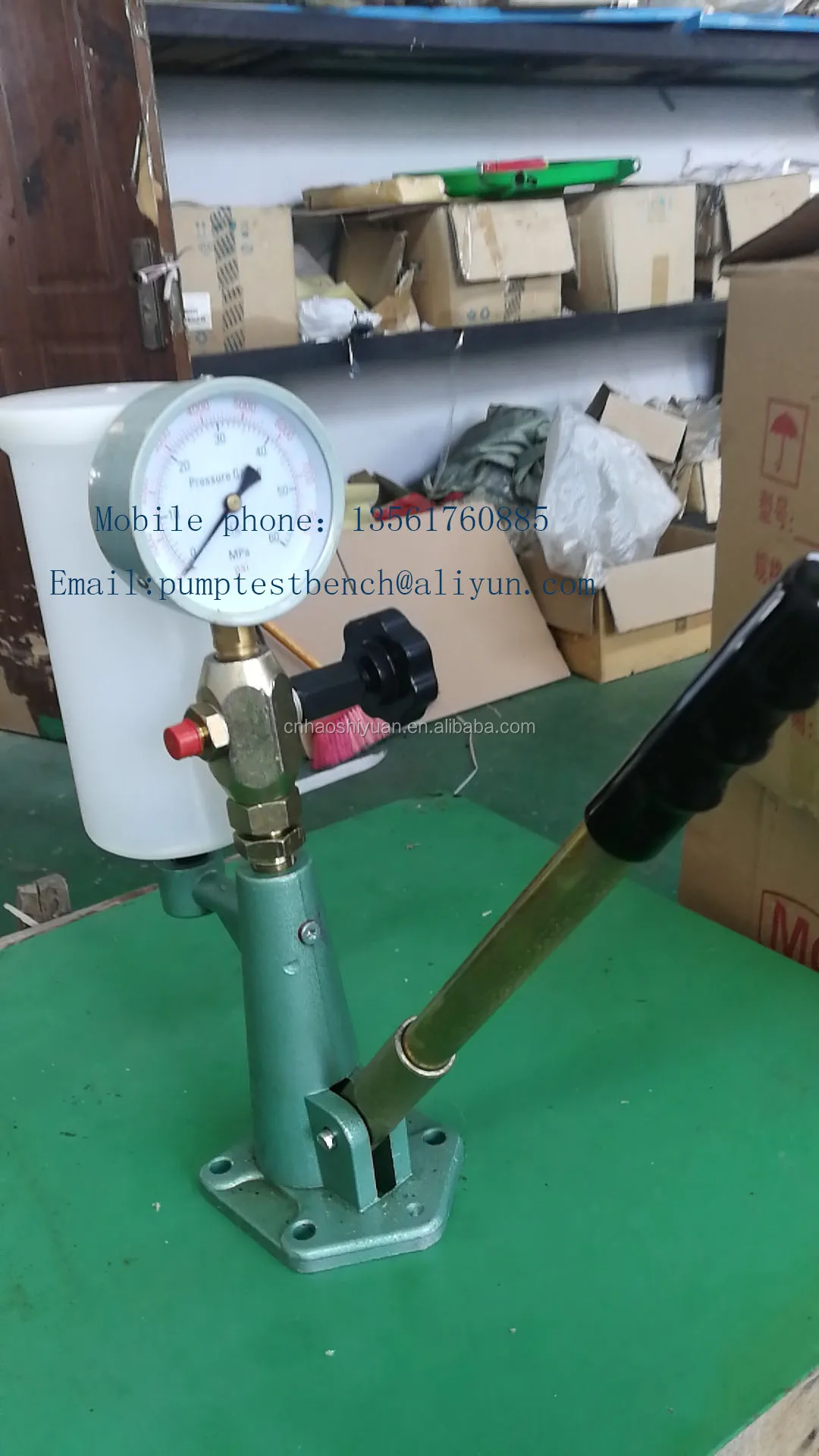 S80H Common Rail diesel Injector Nozzle Tester Adjusting Calibrating diesel Engine Fuel Injector Tester