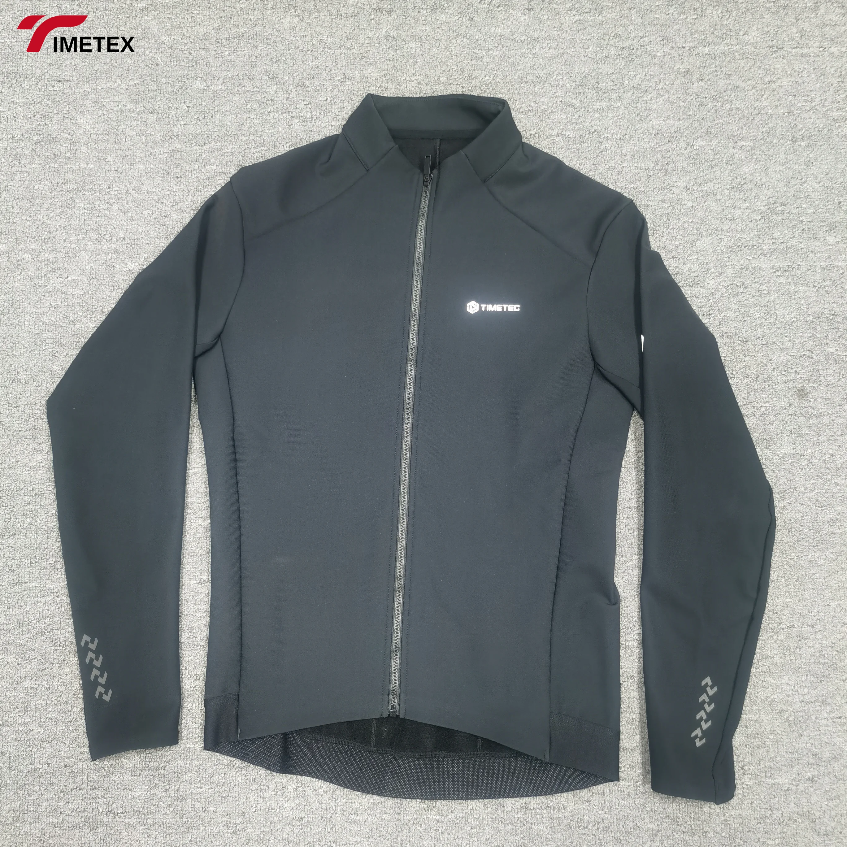Custom Reversible Cycling Training Jacket Windproof and Waterproof Hoodie for Sports Hiking and Fishing with Zipper