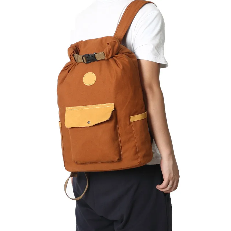 new arrivals waterproof school backpack canvas travel backpack anti-theft laptop bag