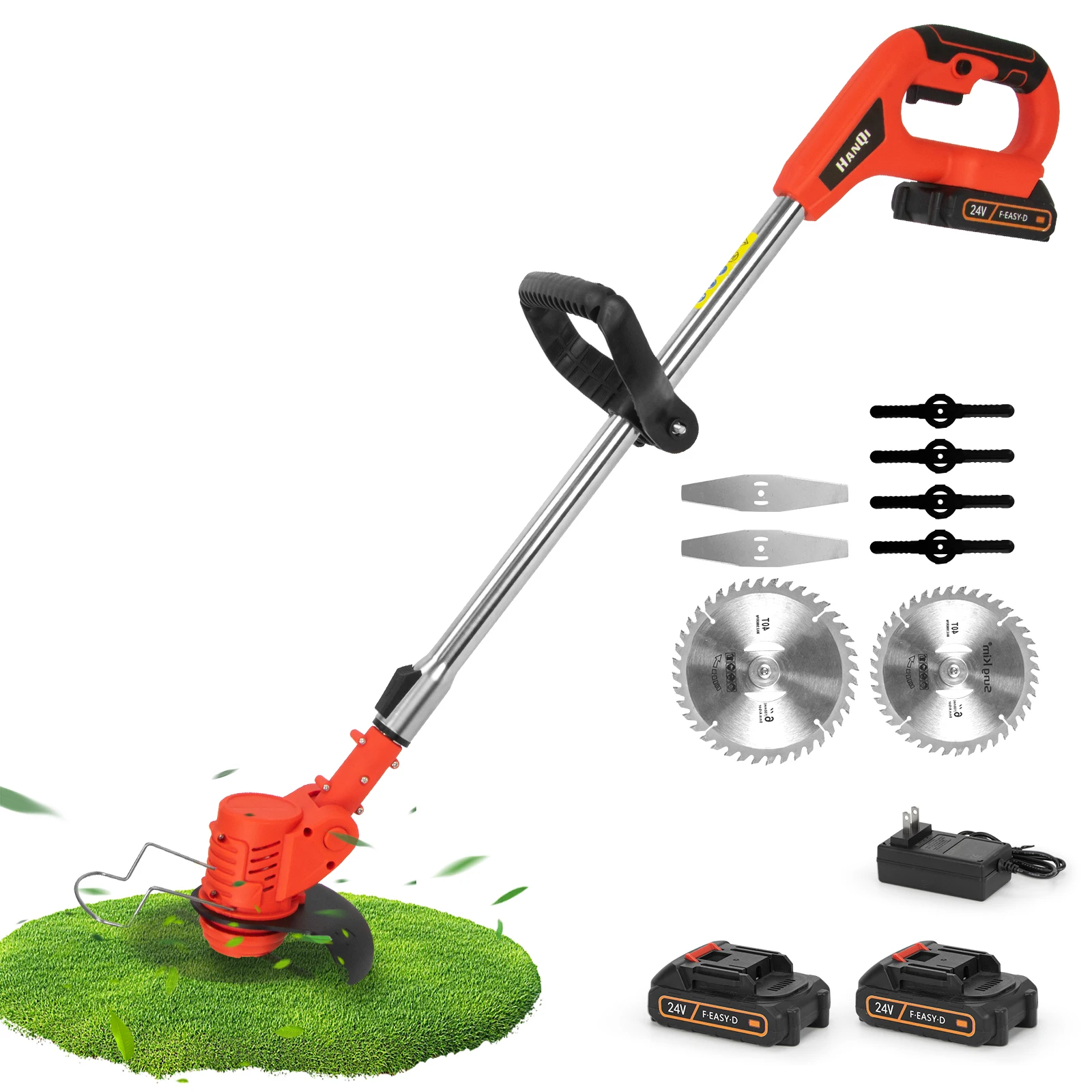 Factory New Design Electric Grass Cutter Power String Trimmer Battery ...