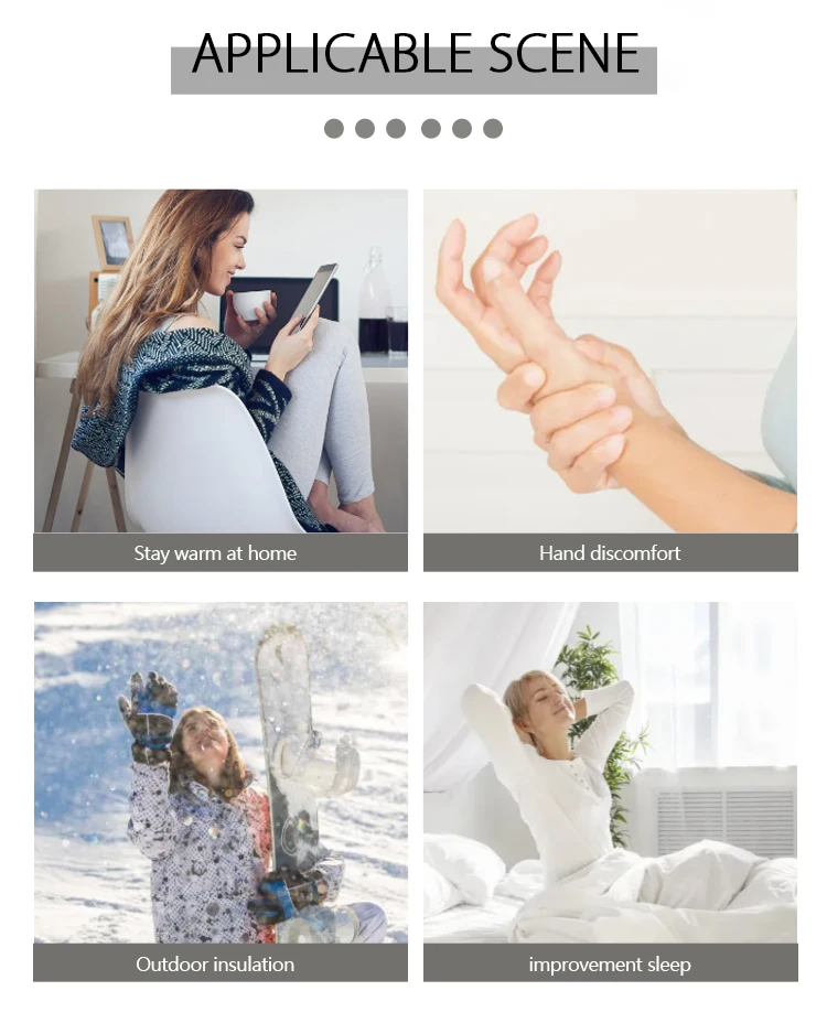 Microwavable Heating Mittens For Hand And Fingers To Relieve Arthritis