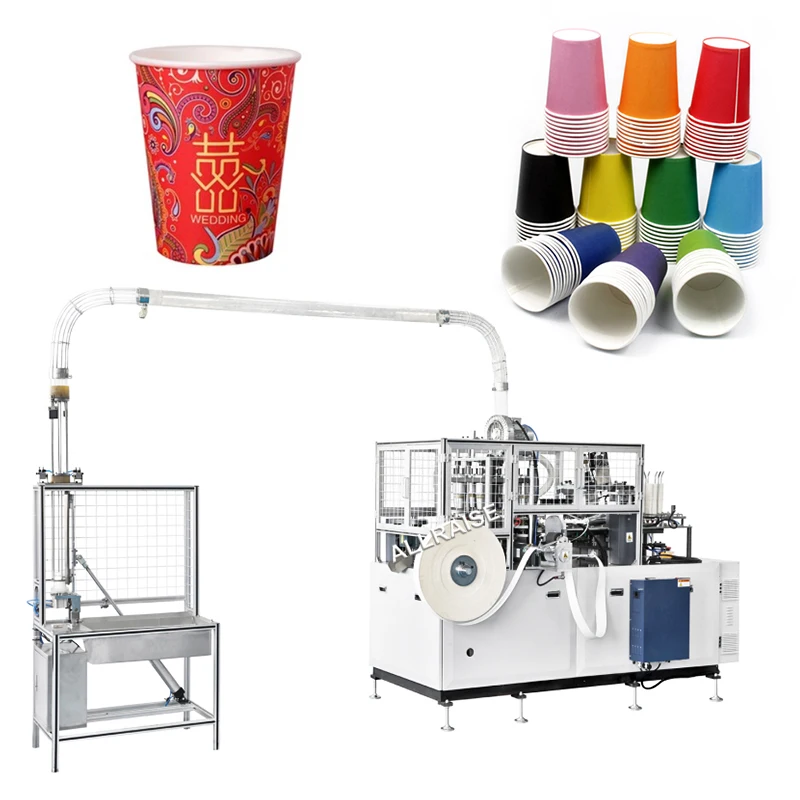 Automatic Paper Cup Machine Coffee Tea Drinks Paper Cup Forming Machine Disposable Biodegradable Paper Cup Making Machine