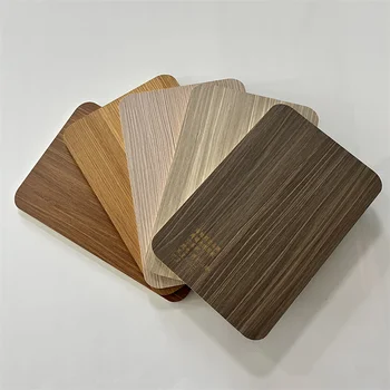 Construction Materials PVC Wood Veneer Panels Oak Wood Grain Extrusion Board for House Decor