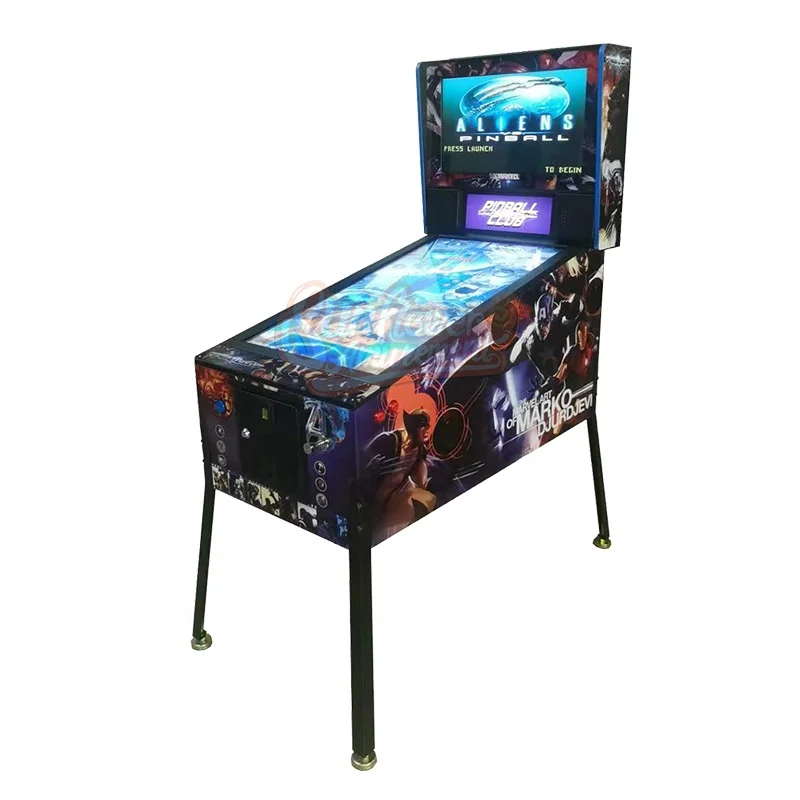 PINBALL ゲーム機 クラシックコイン式ゲームピンボールフリッパーマシンアーケード
