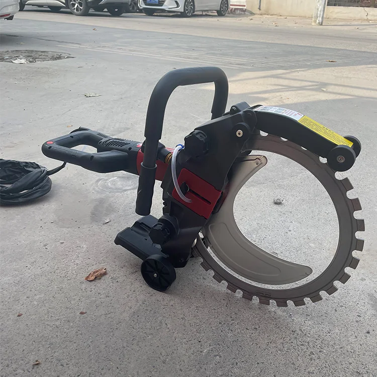 Small Handheld Wall Cutting Machine Reinforced Concrete Wall Cutting Machine Building Disc Sawing Cutting Machine