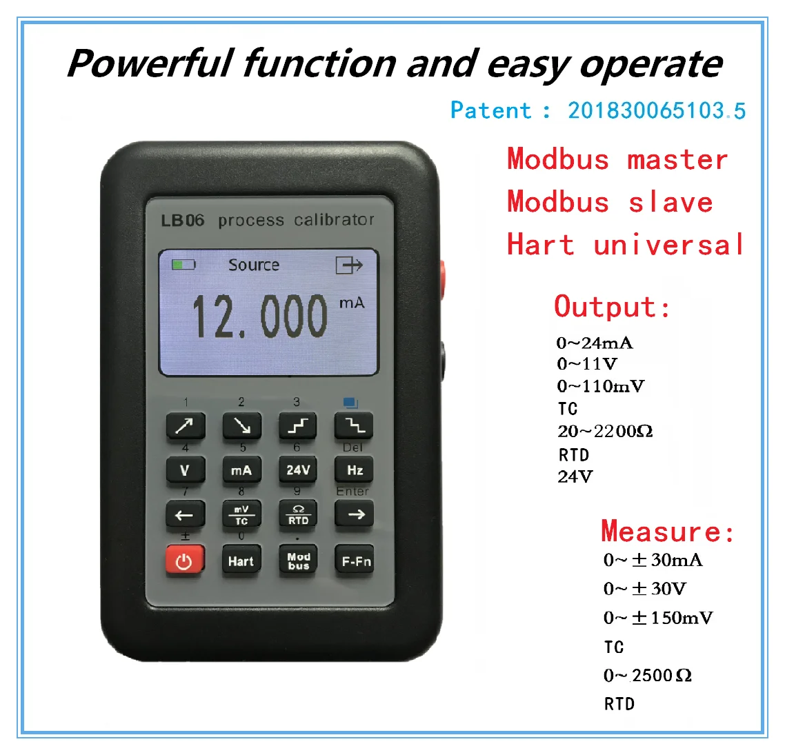 Hantek HDG2062B Benchtop Generator Signal with 2 Channels DDS function Arbitrary Waveform USB LCD Digital Function Generator