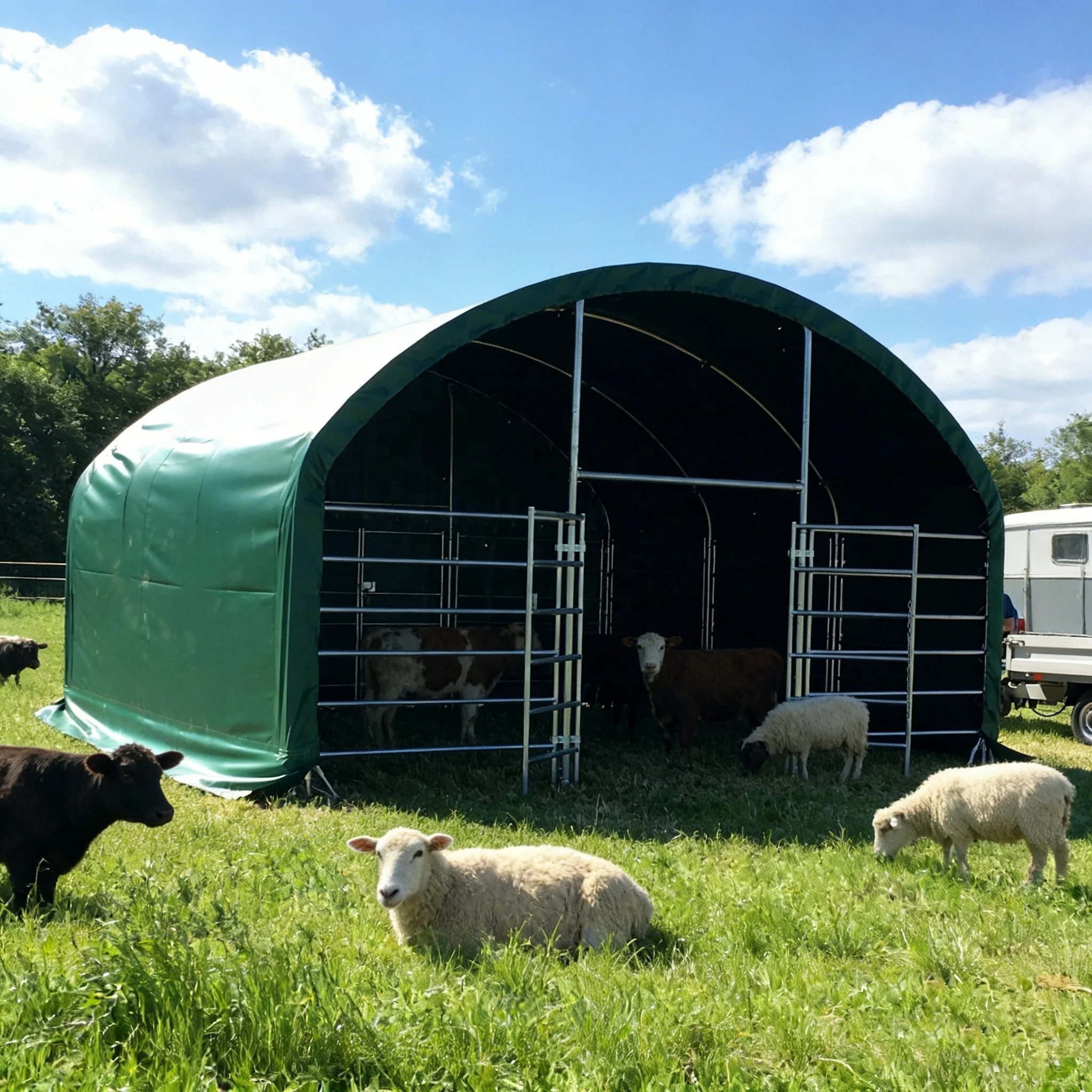 Livestock House Shelter,  Pasture Tents, Corral Shelter, Farming Animals Tent