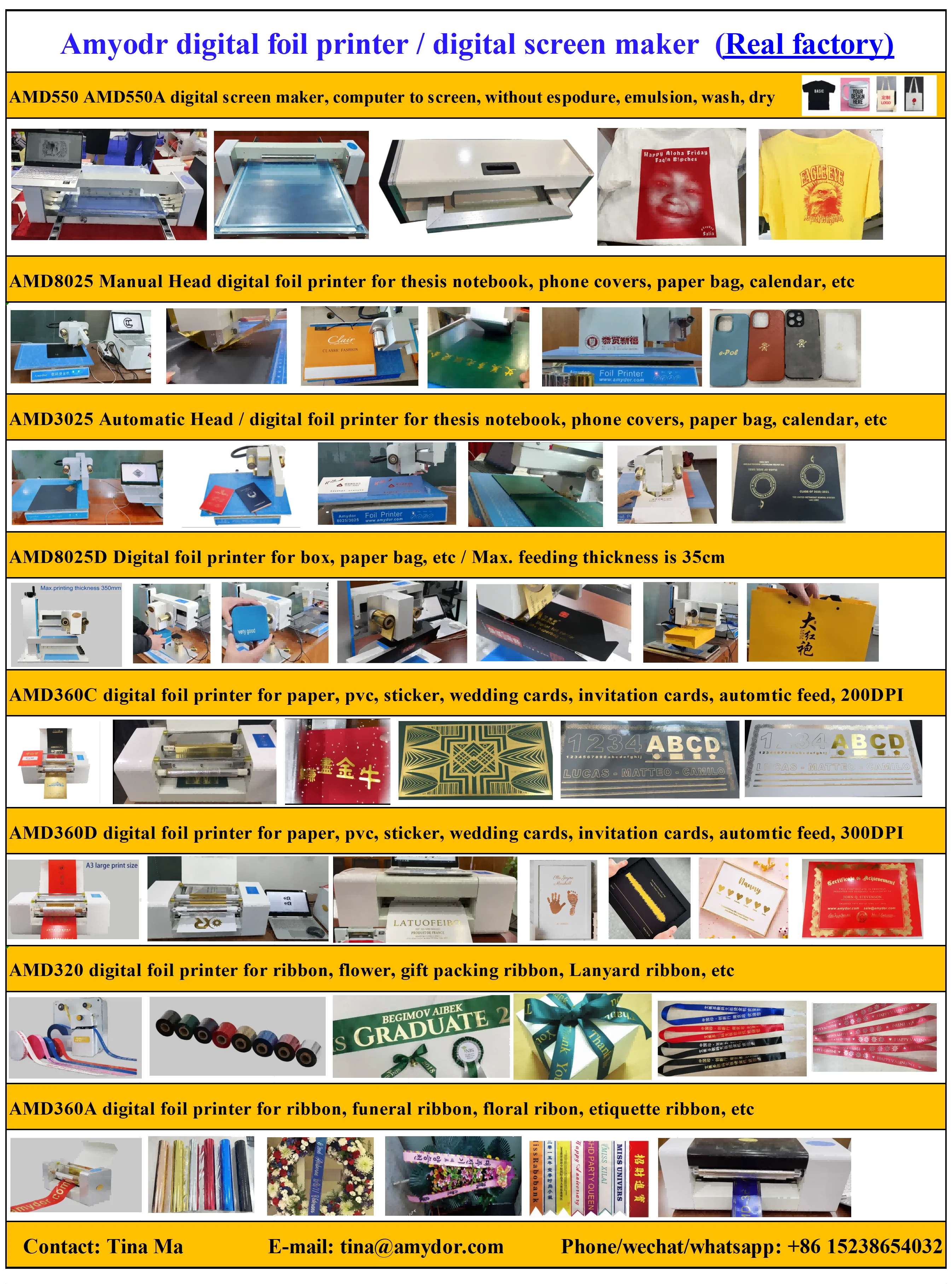 Amydor AMD41F Digital Printer Digital Business Card Print Digital Garment Tag Printer Digital Tag Printer 300DPI