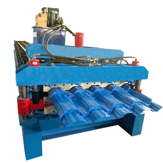 Машина для формования рулонной плитки из гофрированного листа Стальная Плитка 0 3-0 8 мм толщина прокатки 300H сталь Cr 12 высококачественная