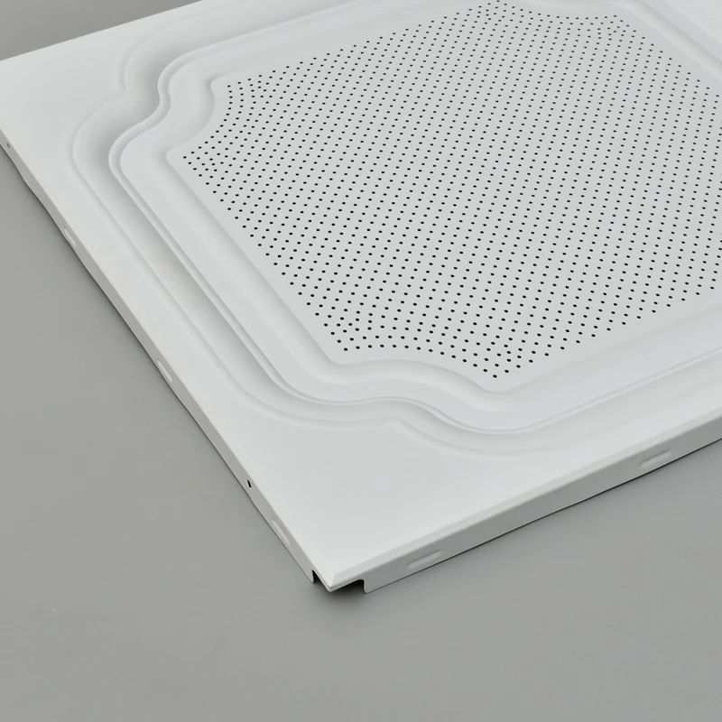 Aluminium False Ceiling Round air Diffuser Stylish Modern Channels Perforated Aluminium Profile for Ceiling Plafond