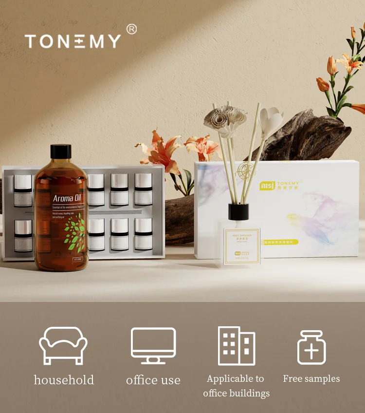 Tonemy Essential Oil for Aroma Diffuser Machines Perfume Oil Wholesale Fragrance Oil 200ml