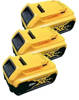 Replacement DCB180 DCB200 Customized Lithium Ion Battery Pack 500 Times Cycling Life for Power Tools Dwalts 500 Times Cycling