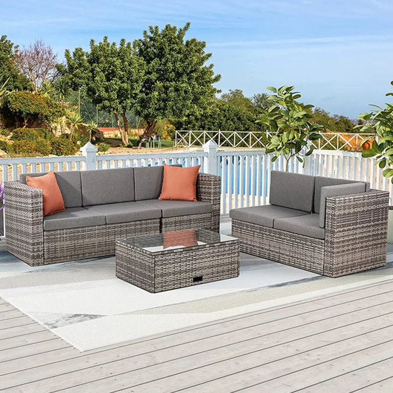 Garden Patio Furniture Outdoor Rattan Chair Sofa Set Buy Patio
