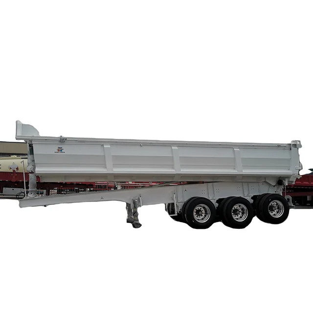 made in China dumper semi trailer end tipper side tipper