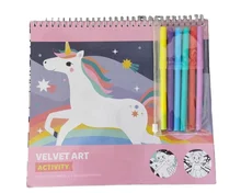 Magic Kids Scratch Art Book Wholesale Custom School Kids Stationery Drawing Colorful Painting Art Set